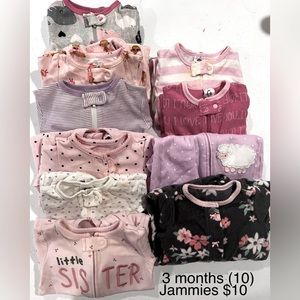 3 month pajama bundle